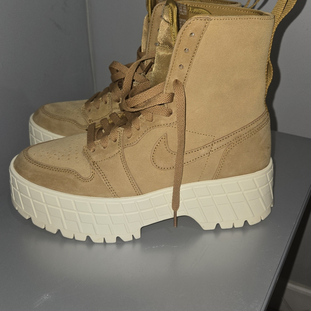 Nike Tan High-Top Sneakers